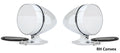 Chrome Bullet Style Short Base Mirrors Left Right for 1965–1970 Ford Fairlane