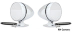Chrome Bullet Style Short Base Mirrors Left Right for 1965–1970 Ford Fairlane