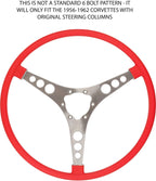 Steering Wheel Replacement for 1956–1957 Chevrolet Corvette Venetian Red