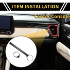 Central Control Air Vents Cover for Chevy Colorado (2023–2024) Carbon Fiber