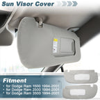 Sun Visor Cover for Dodge Ram 1500 2500 (1994–2001)