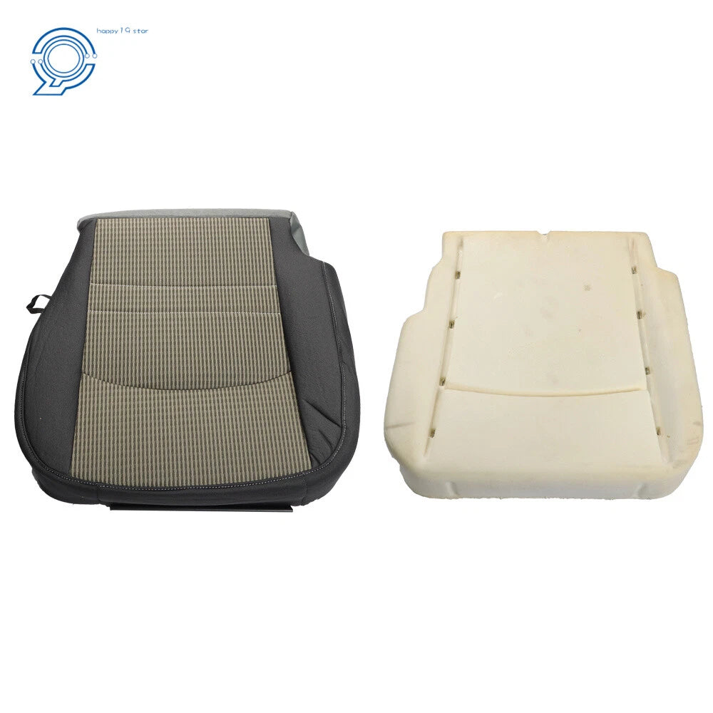 Driver Bottom Gray Cloth Seat Cover for Dodge Ram 1500 (2009-2012)