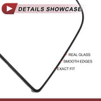 Right Passenger Side Upper Mirror Glass Replacement for Chevrolet