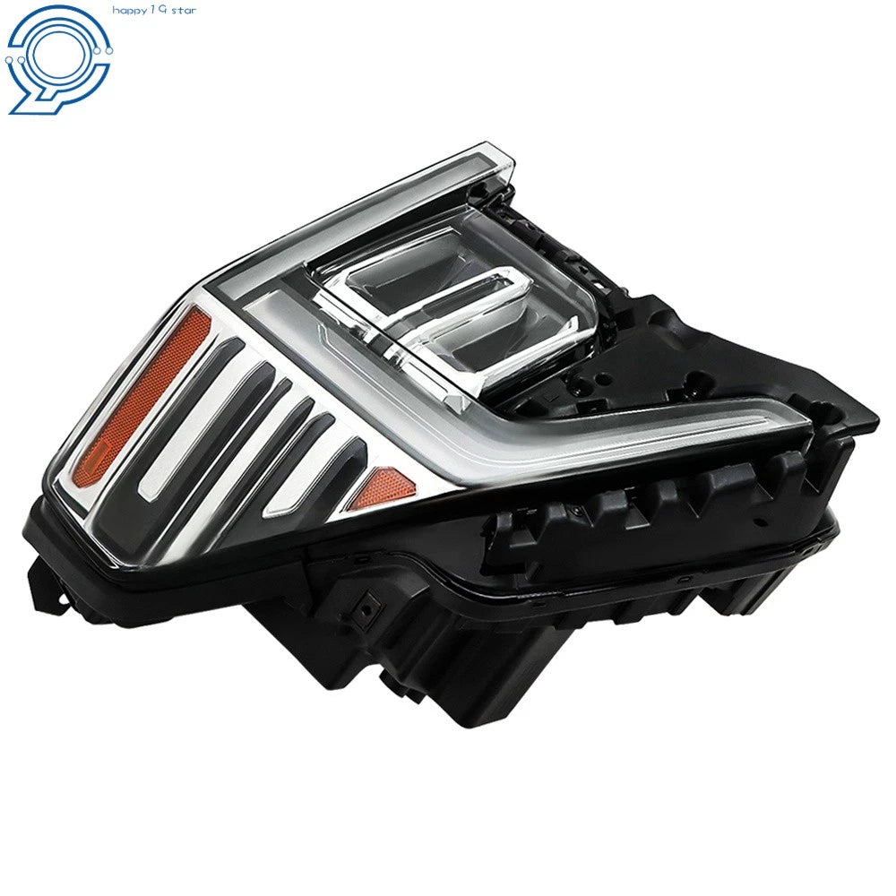 Chrome Full LED Headlight for GMC Sierra 1500 (2022-2024) Right
