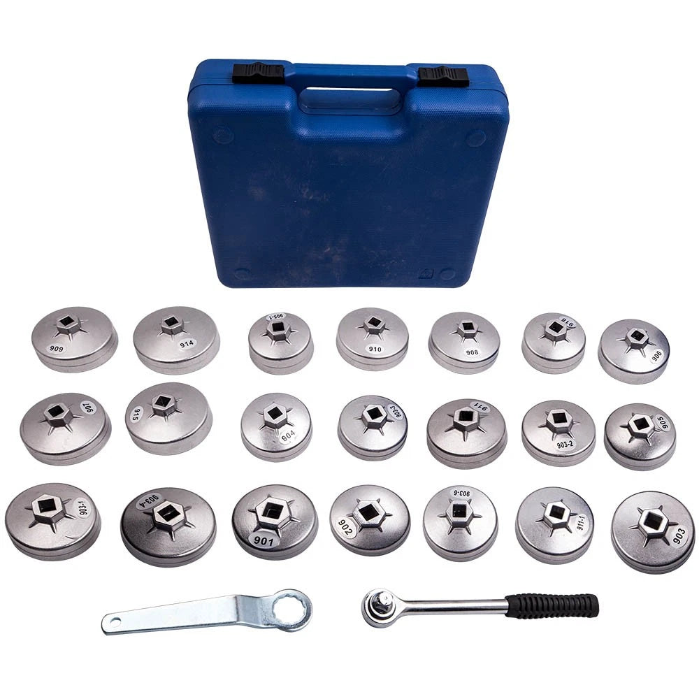 23pcs Oil Filter Cap Wrench Tool Kit for Toyota Ford