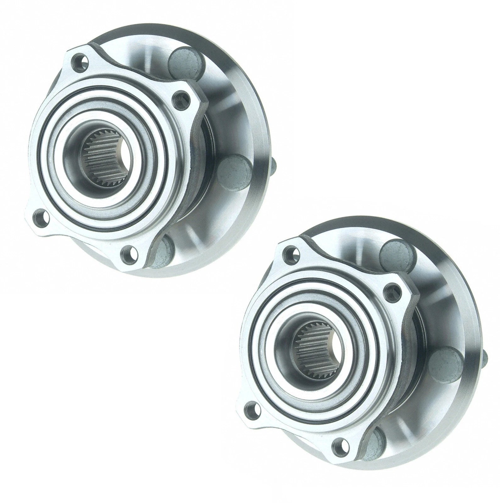 Set of 2 Front Moog Wheel Bearing Hub Kit for Chrysler 300 Dodge Charger (2005–2023)