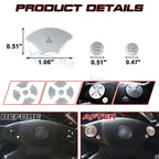 Steering Side Button Cover Trims for Mercedes-Benz C E S-Class (W204-W212)