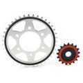 Front 17T & Rear 39T Chain Drive Sprocket for Kawasaki ZX-10R (2011–2018)
