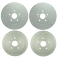 Disc Brake Rotors Kit for Lexus Toyota V6 (319mm Front, 288mm Rear)