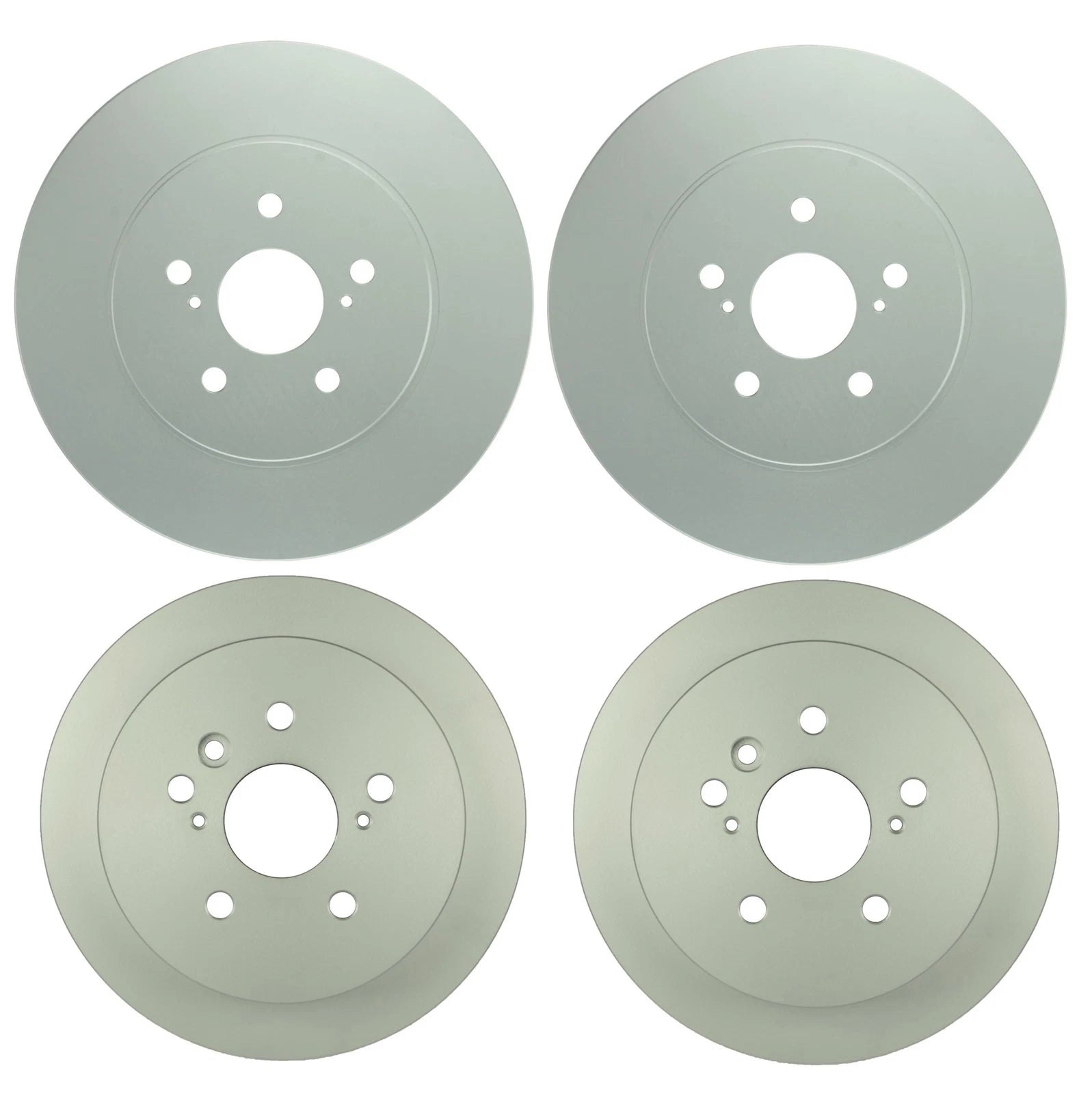 Disc Brake Rotors Kit for Lexus Toyota V6 (319mm Front, 288mm Rear)