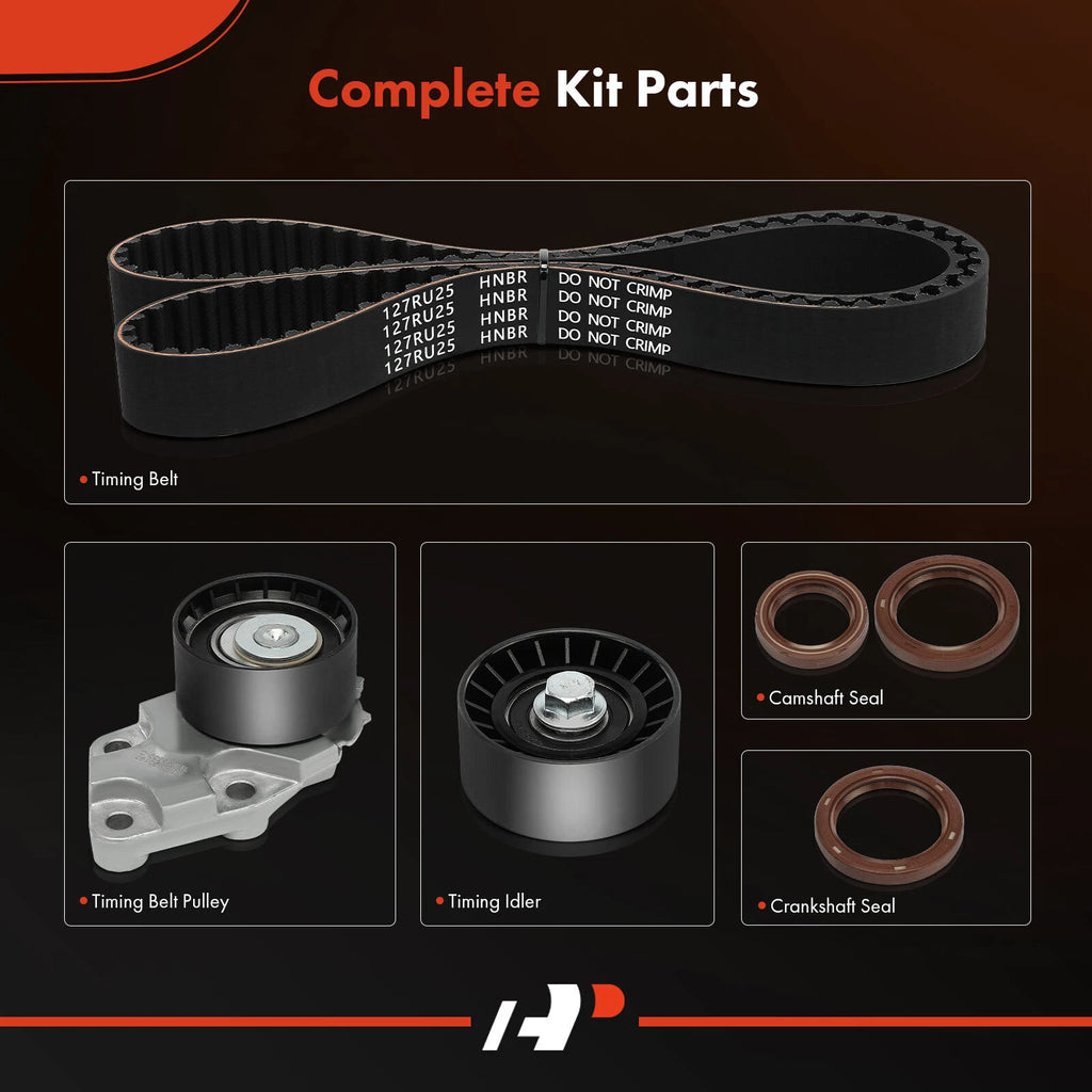 6x Timing Belt Kit for Chevy Aveo 2004-2011
