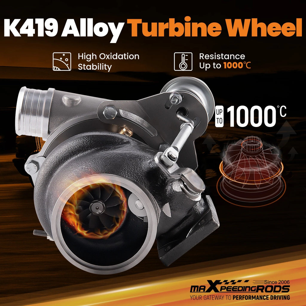 Billet Turbocharger T25 for Universal Turbo Turbine Trim 84 (A/R 0.49)