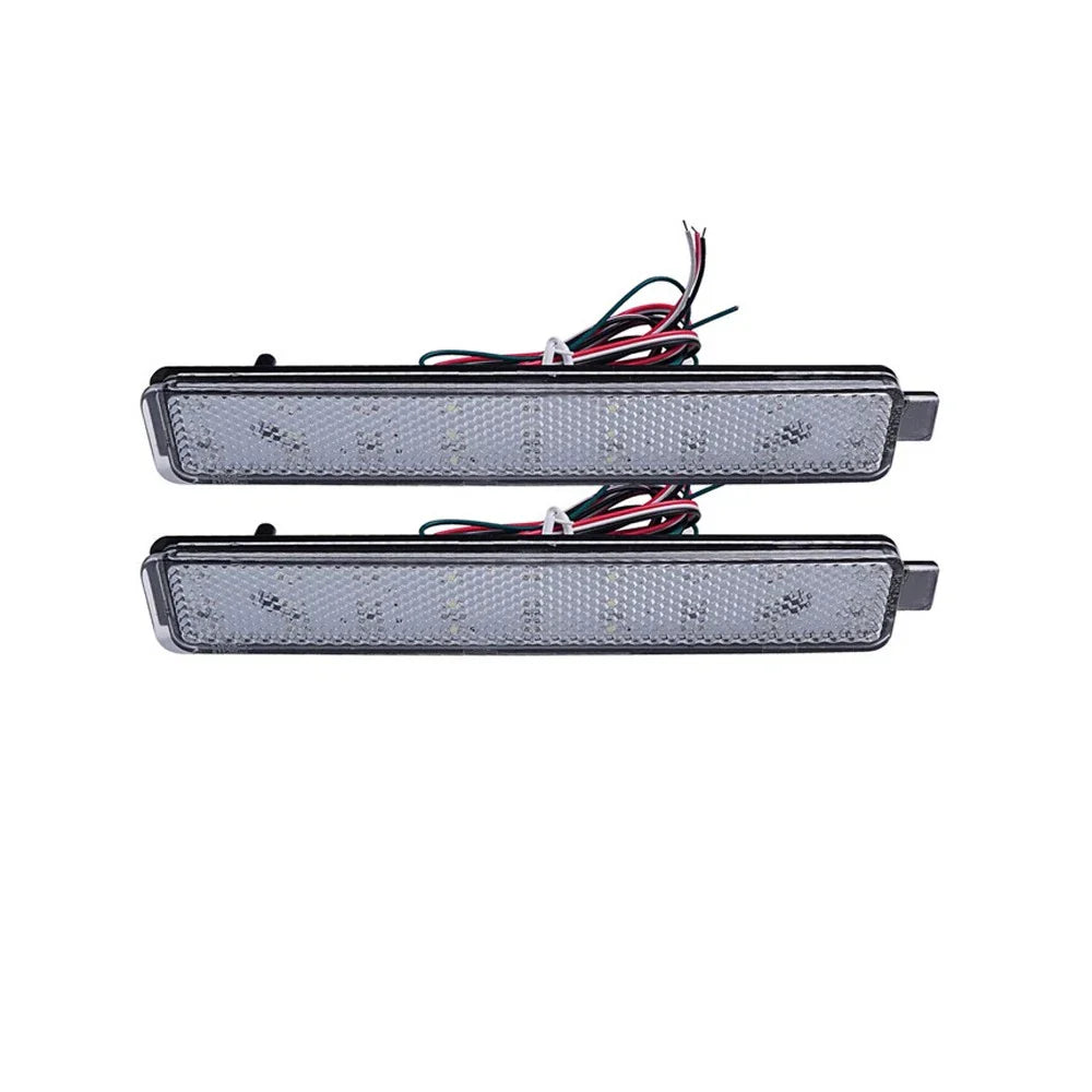 Clear Lens Rear Bumper Reflector Brake Light for Cadillac CTS / GMC Acadia