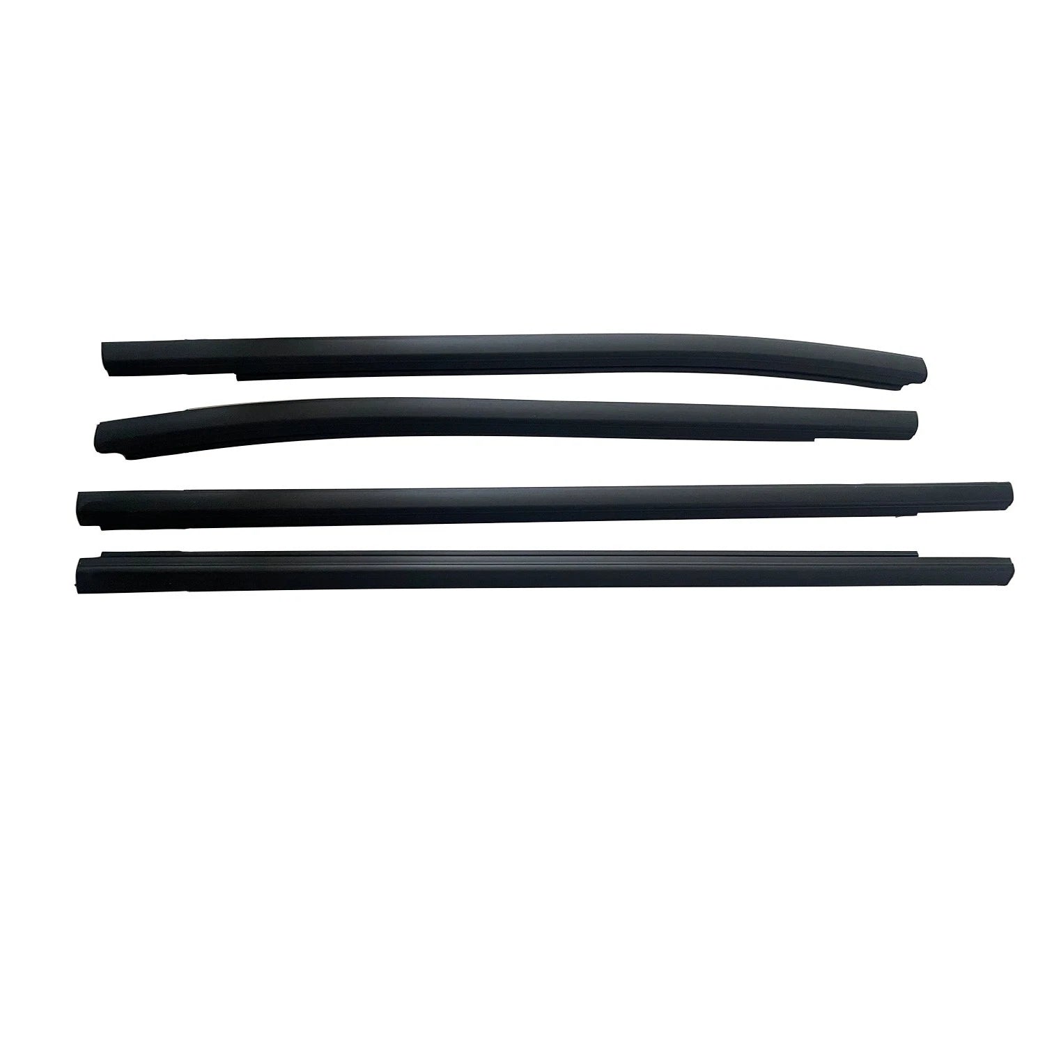Set of 4 Door Belt Line Weatherstrip Rubber Seals for Ford Ranger (2011–2021)