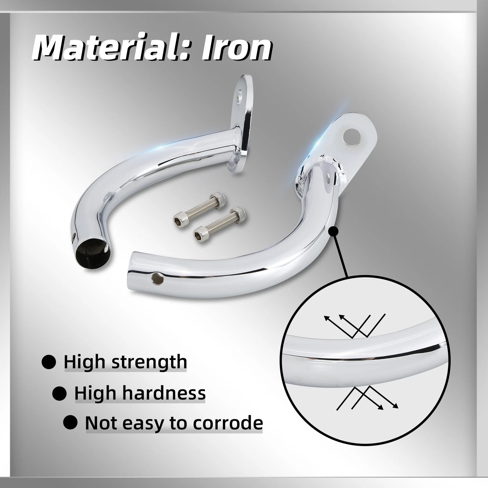 Saddlebag Guard Support Bracket for Harley Electra Glide FLHT (1997–2008)
