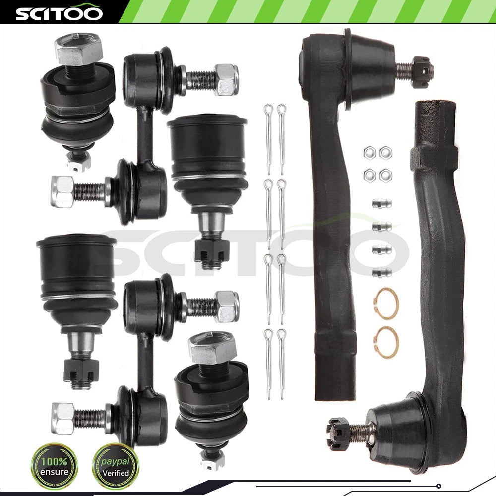Front Upper Tie Rod Ends Suspension Kit for Honda CR-V (1997–2001)