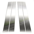 4Pc Chrome Pillar Post Covers Replacement for Nissan Murano (2009–2014)