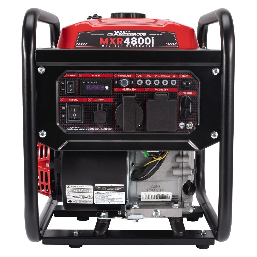 3500W Gas Generator with Digital LCD Display and Eco Mode