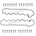 Set of 2 Valve Cover Gaskets w/ Bolts for Mercedes W215 W220 (1999–2006)