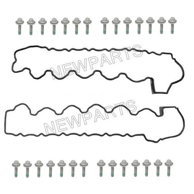 Set of 2 Valve Cover Gaskets w/ Bolts for Mercedes W215 W220 (1999–2006)