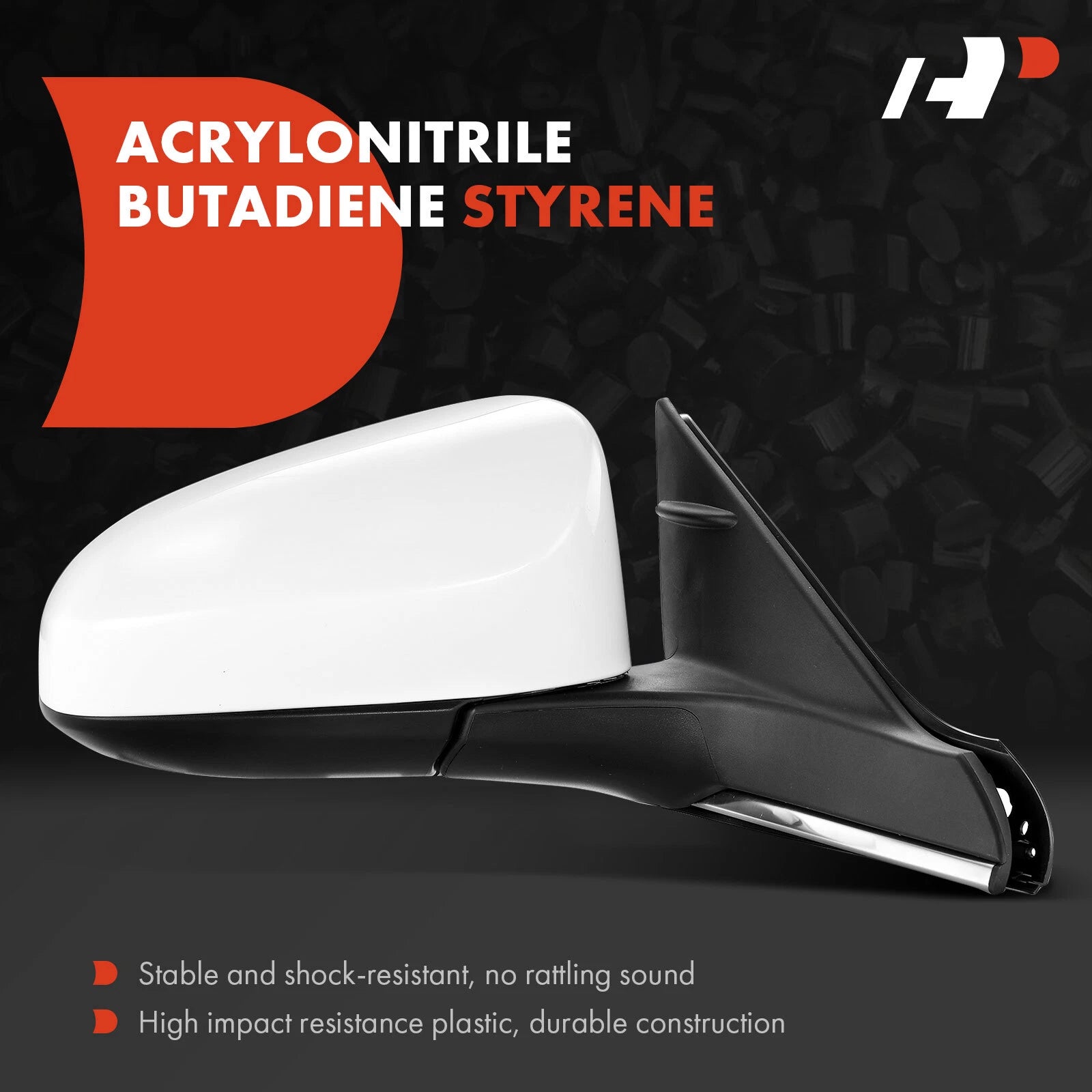 Passenger Power Mirror Manual Fold & Blind Spot for Toyota Camry (2015–2017)