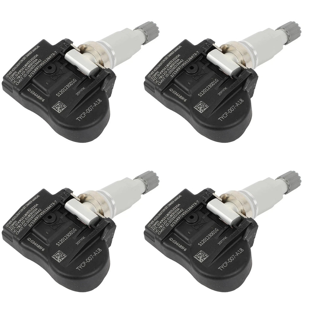 4X TPMS Tire Pressure Sensors for Land Rover Range Rover Sport (2005–2013) LR070840
