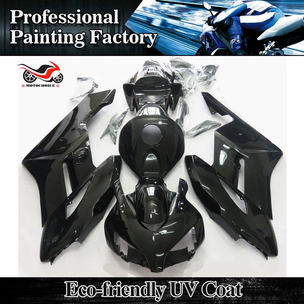 Fairing Kit for Honda CBR1000RR (2004–2005) - Glossy Black ABS Bodywork