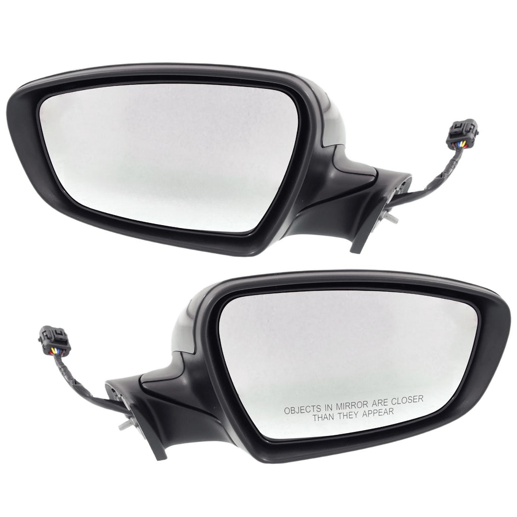 Set of 2 Heated Mirrors for Kia Forte (Sedan)
