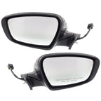 Set of 2 Heated Mirrors for Kia Forte (Sedan)