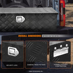 Aluminum Recessed Side Handle Tool Box for Truck (39"x13.4"x10")
