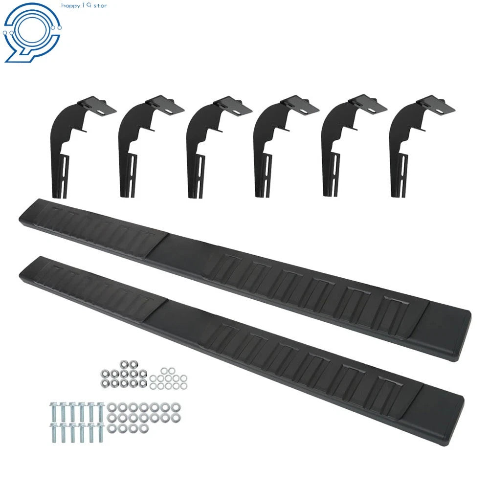 Set of 2 Nerf Bars for Dodge Ram 1500 Crew Cab (2009-2018)