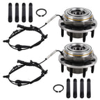 Front Wheel Hub Set of 2 for Ford F-250 F-350 Super Duty 4WD (2017–2022) HB615185PR