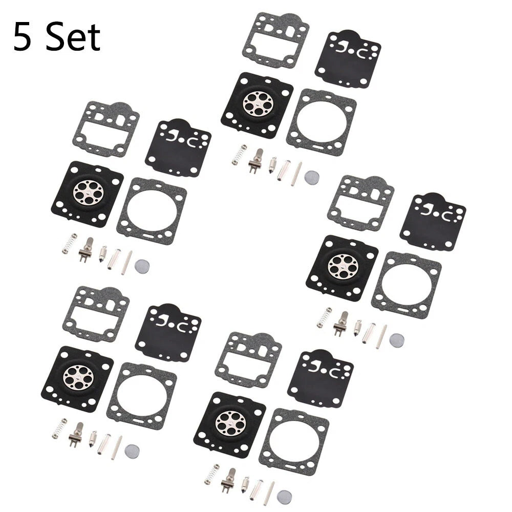 Set of 5 Carburetor Diaphragm Kit for Husqvarna 235 236 240 435 (RB-149)