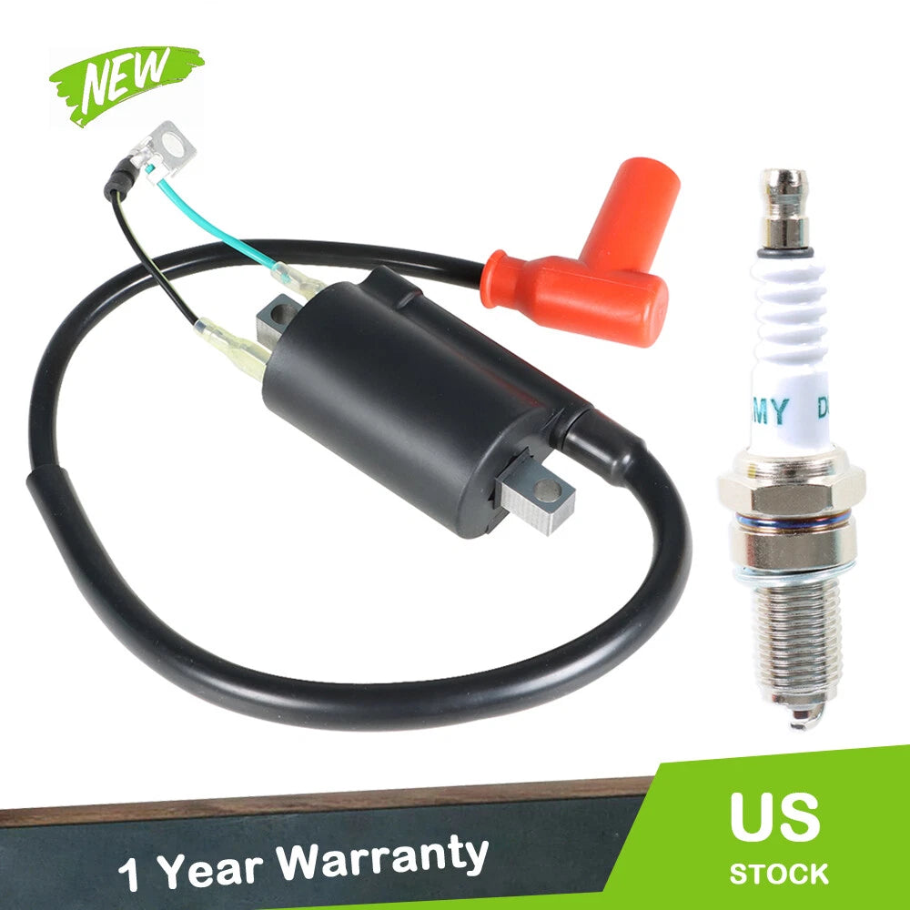 Ignition Coil & Spark Plug for Honda CR80R CR80RB (1996–2002)