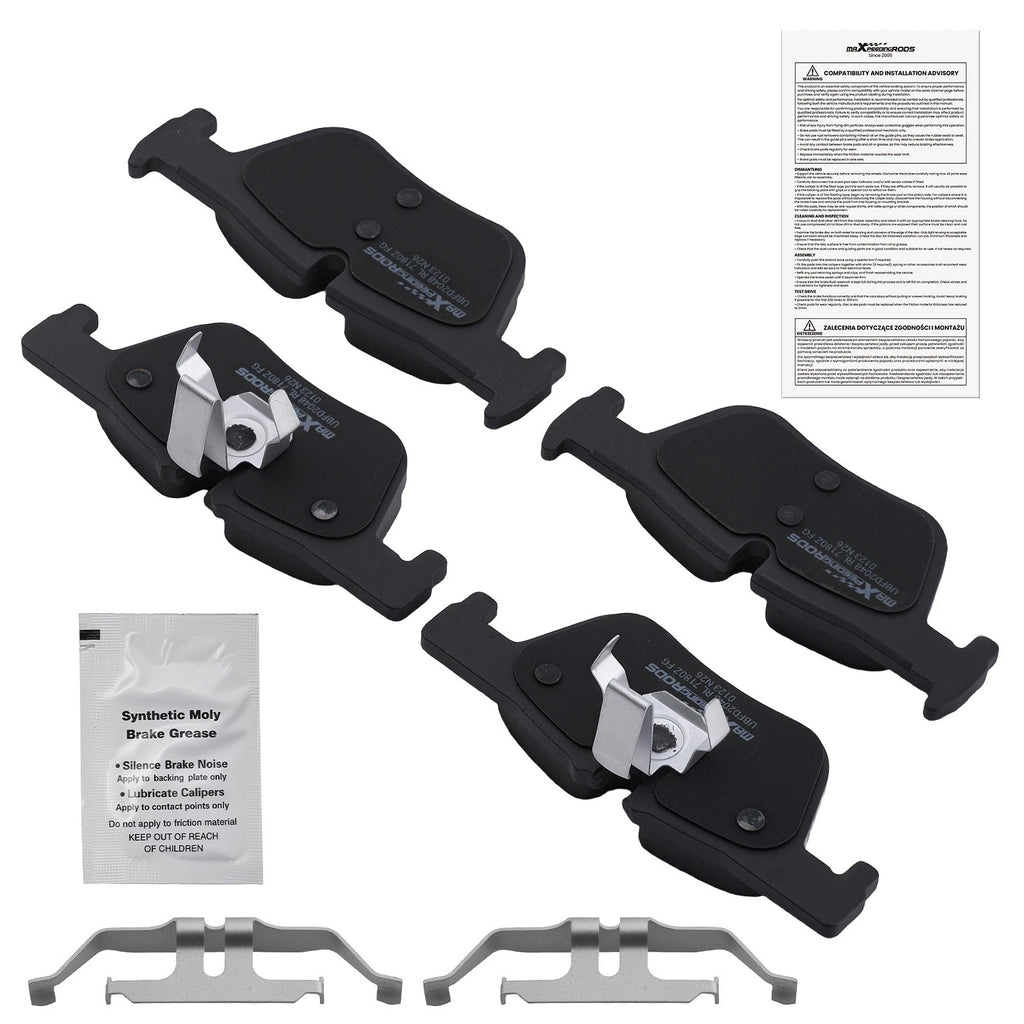 Rear Ceramic Brake Pads Kit for BMW 228i 230i 320i 328i 330i 428i 430i (2014–2021)