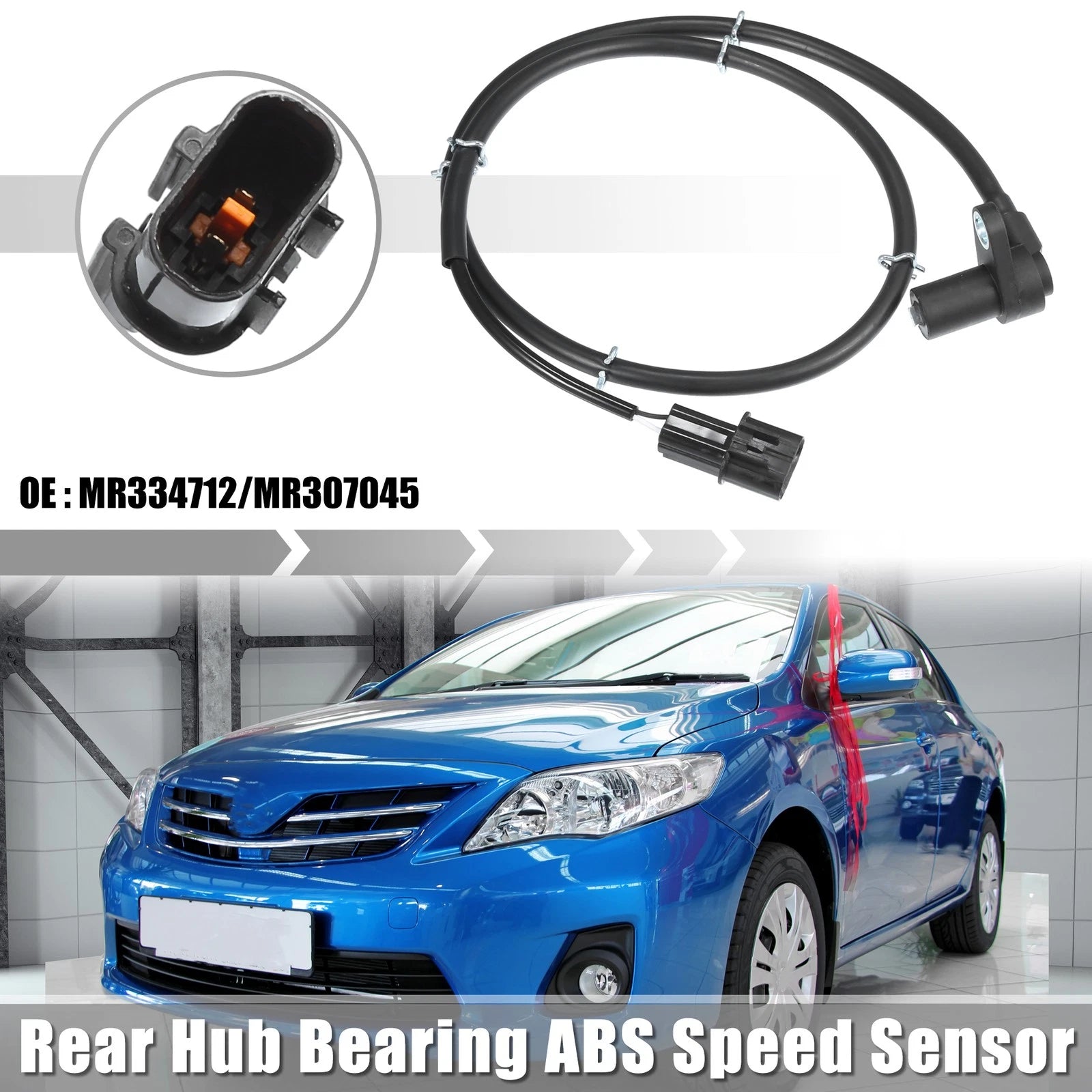 ABS Speed Sensor for Mitsubishi Montero (1997–2000) MR334712
