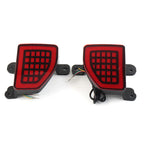 LED Brake Tail Light Sequential Turn Signal Lamp for Jeep Wrangler (2018-2022)