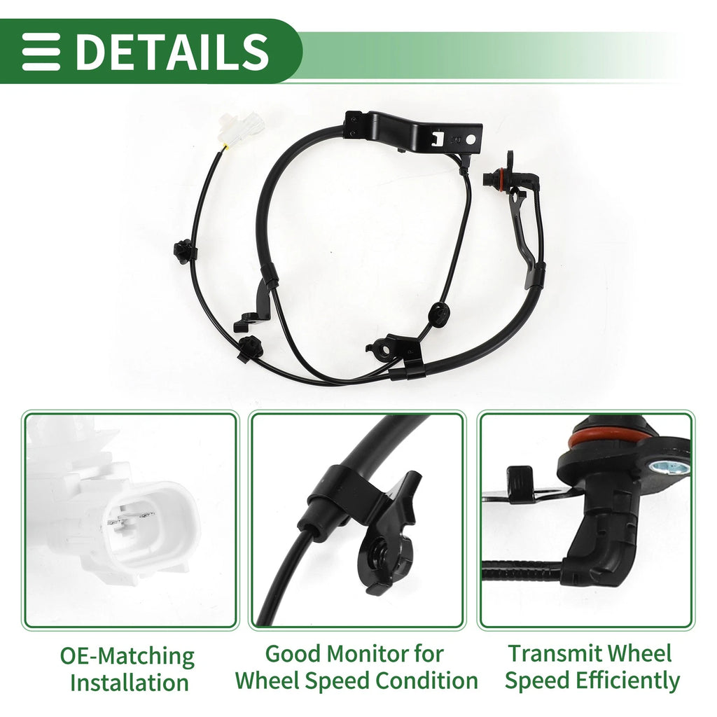 ABS Wheel Speed Sensor No. 895420K050 for Toyota Hilux Revo (2015–2023)