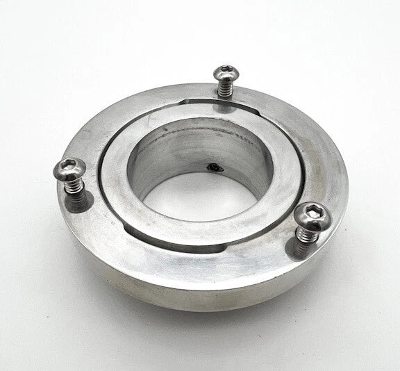 Steering Column Mount Lower Floor Ball Swivel Aluminum 2 Inch for Universal