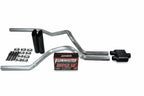 2.5" Dual Exhaust Kit for Chevy GMC 1500 Truck (2019–2025) - Flowmaster Super 10 Black Tip