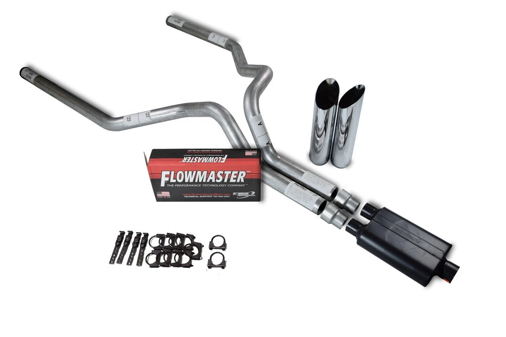 Dual Exhaust Kit for Dodge Ram 1500 (2004–2008) - 3" Flowmaster Super 44