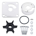Water Pump Impeller Repair Kit for Yamaha Outboards 20-25 HP (1990–2023)