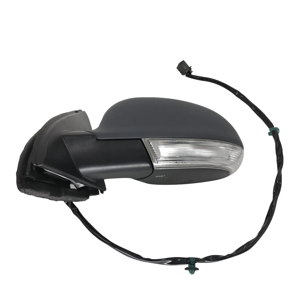 Left Side Mirror for VW Jetta (2005–2010) - Power Heated, Turn Signal, Puddle Light