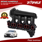 Intake Manifold with Actuator for Mercedes-Benz C250 E250 SLK250 (2012–2015)