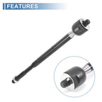 2X Front Inner Tie Rod End Links for Saturn Ion (2003–2007) Pontiac G5 (2007–2010)