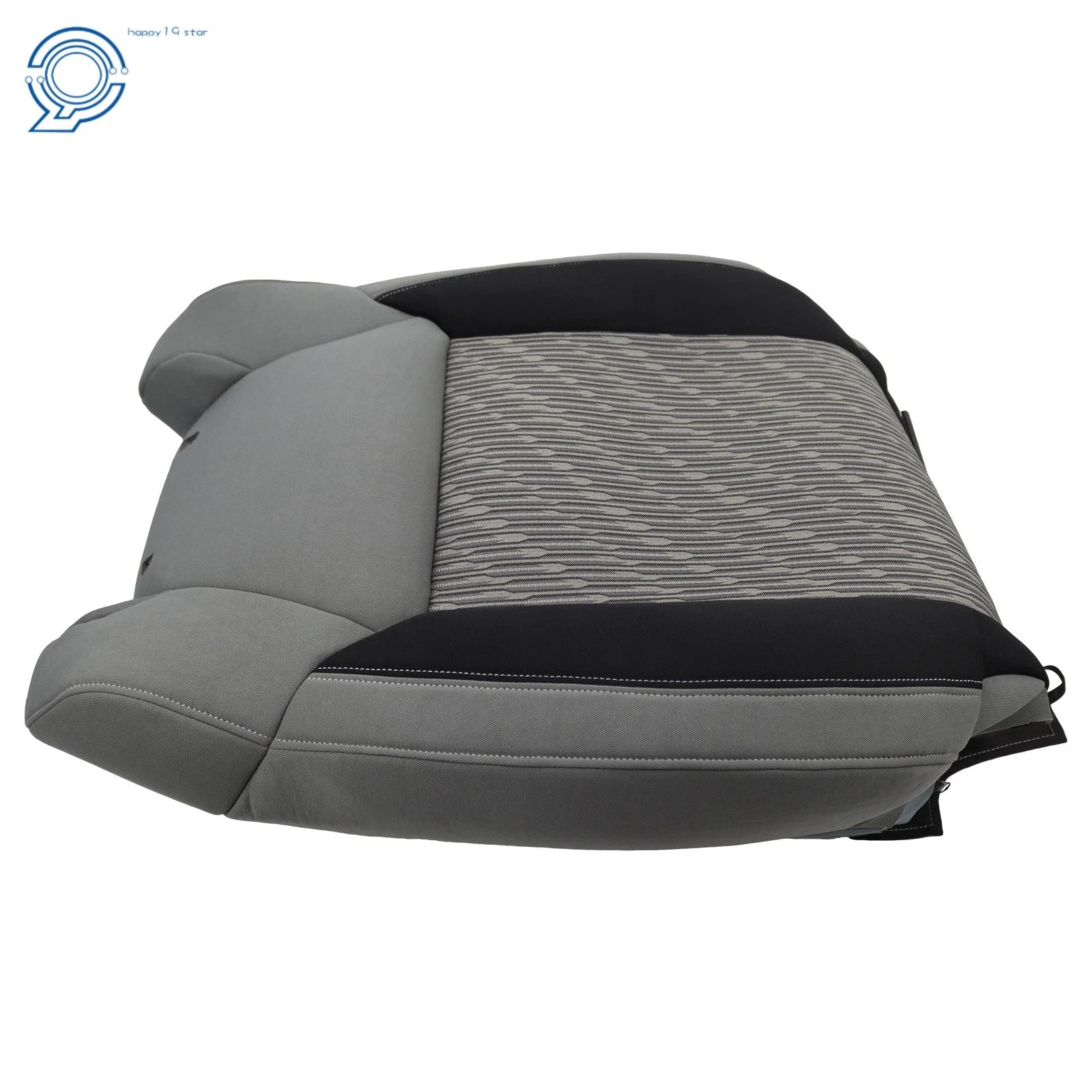 Front Driver Lean Seat Cover for Toyota Tundra (2014-2021) Gray/Black