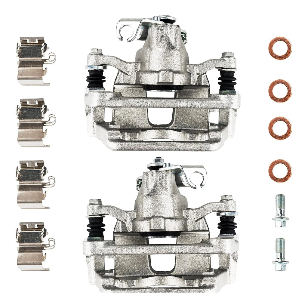2X Rear Brake Calipers w/ Bracket for Chrysler Town & Country (2012–2017)