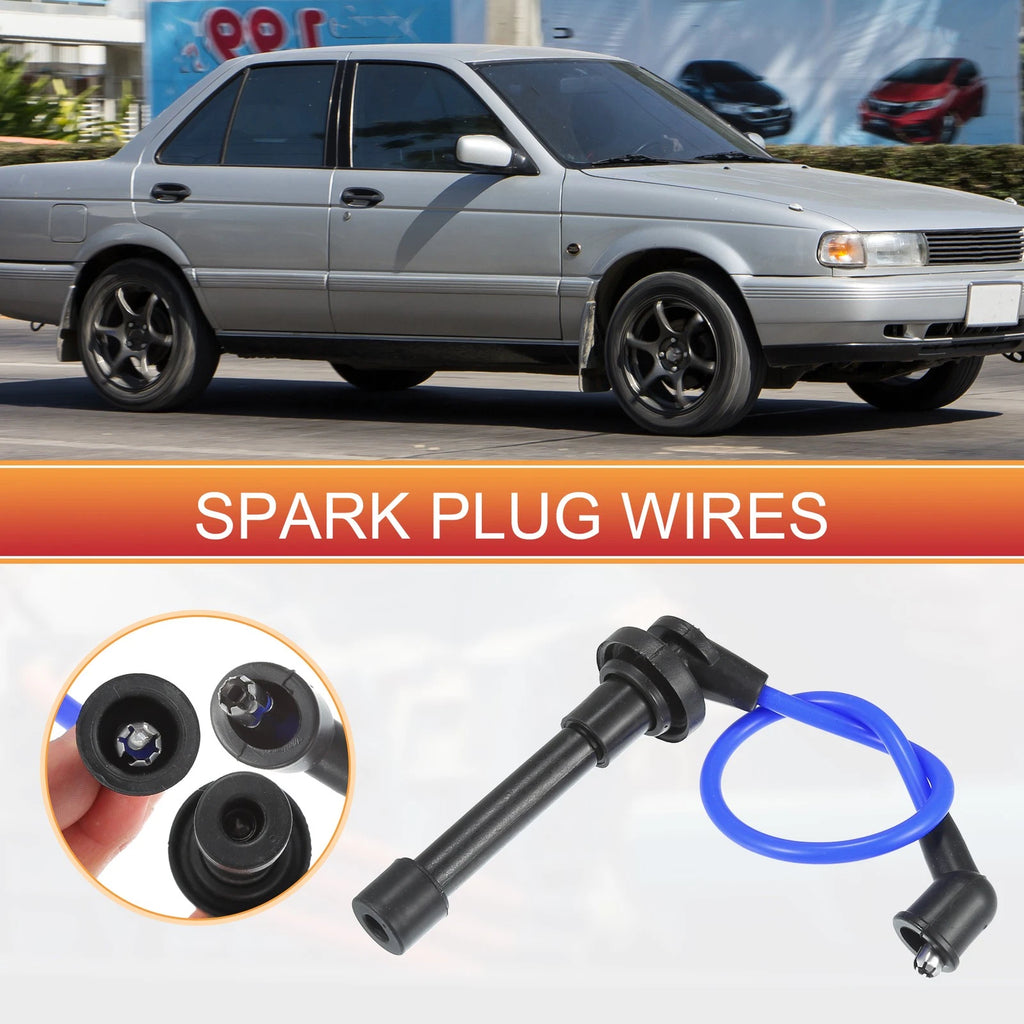 5pcs Spark Plug Wire Ignition Coil Cable No. 2245065Y25 for Nissan Sentra (1991–1994)
