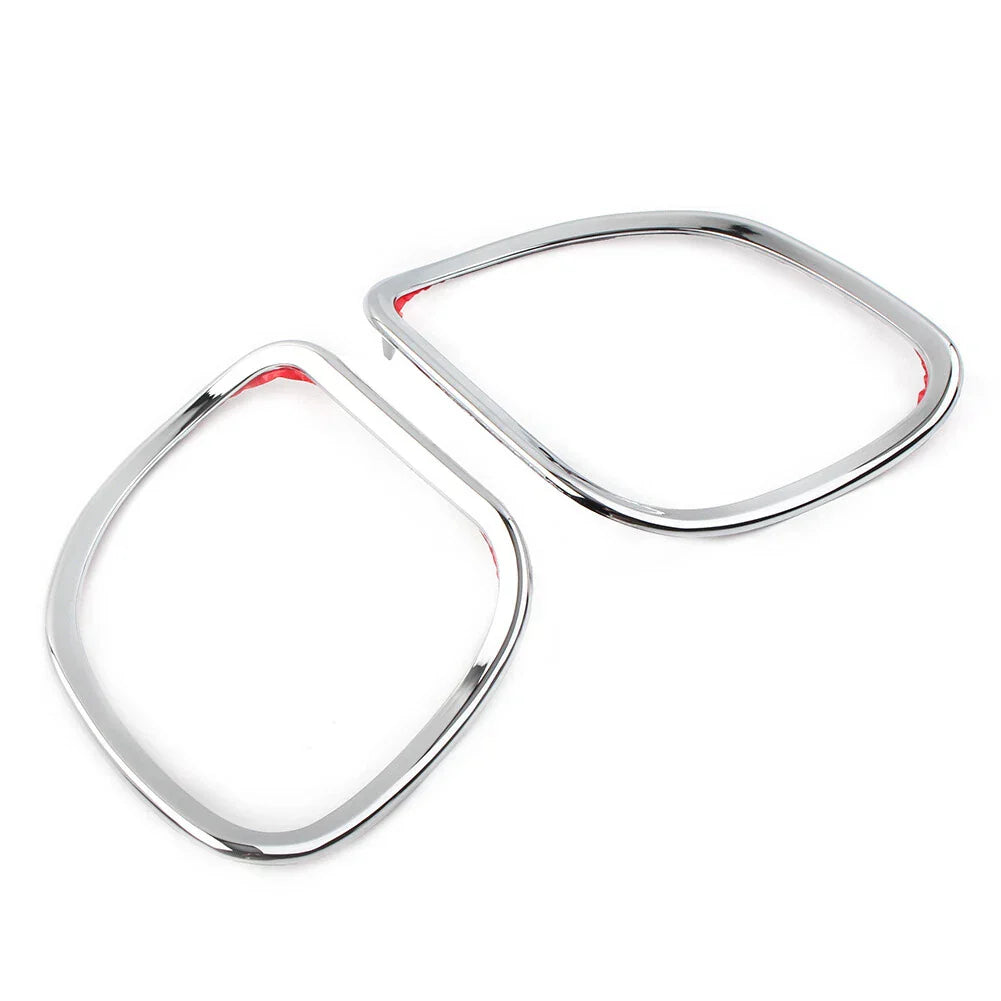 Chrome Front Speaker Trim for Harley Road Glide Custom FLTRX FLTR (15-18)