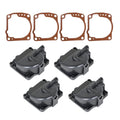 Set of 6 Carb Bowl Float Chamber Assy 433000 REPL for Johnson Evinrude 90-175hp (1994–Present)